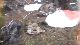 Chechen militants shoot down MI-26 killing 127 russian soldiers(2002)