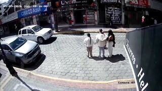 Brut Punches Woman In The Face After She Accidentally Bumped Into Him