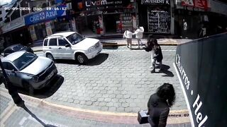 Brut Punches Woman In The Face After She Accidentally Bumped Into Him