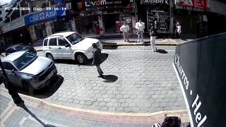Brut Punches Woman In The Face After She Accidentally Bumped Into Him