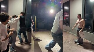 Chads and Brads go urban during fight