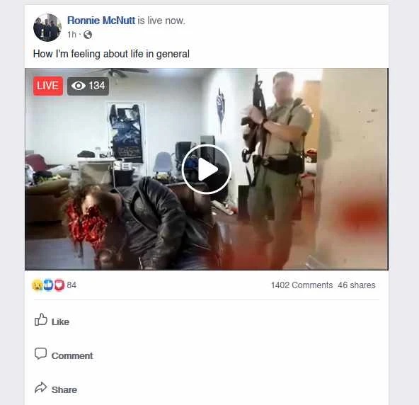 Classic Ronnie McNutt Suicide Video