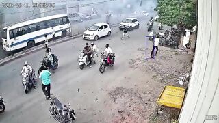 Worker Seriously Injured in Solapur Blast Triggered by Air Gun Cartridges