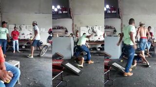 Dude Starts A Fight He Could Not Win Lol