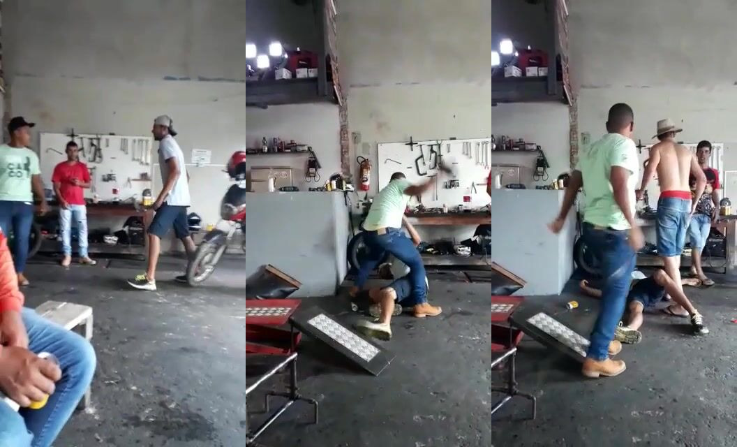 Dude Starts A Fight He Could Not Win Lol