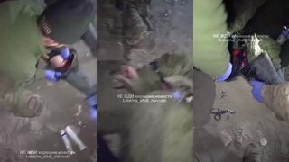 The Russians cut off the leg of one of their own