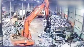 Classic: Factory Worker Has Entire Body Crushed Like Toothpaste With Lung Popping Out