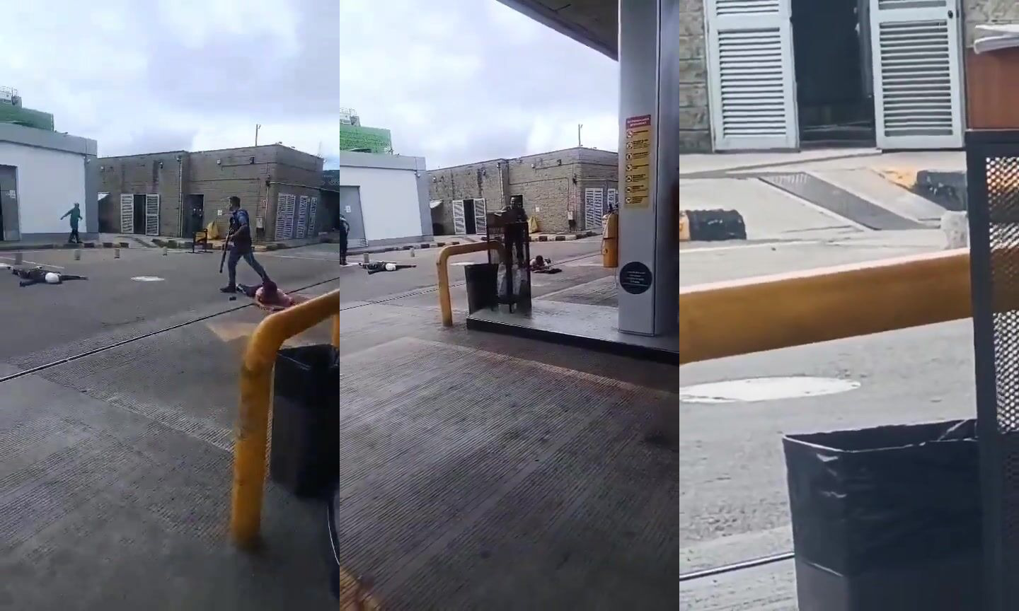 Colombian Cash Truck Shootout: Turns Out Disguises Don't Stop Bullets, Medical Bills