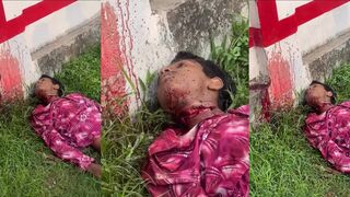 Rckshaw driver murdered by having throat slit