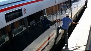Old Man Falls Under Moving The Train In Spain, Dies