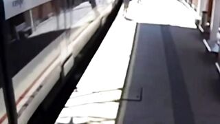Old Man Falls Under Moving The Train In Spain, Dies