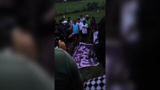 Motorcyclist Killed After Being Struck by Sangkuriang Train in Jember (Full)