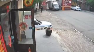 Pedestrian's Worst Nightmare: Walking on Sidewalk, Following All Rules, Still Gets Cr