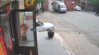 Pedestrian's Worst Nightmare: Walking on Sidewalk, Following All Rules, Still Gets Cr