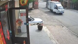 Pedestrian's Worst Nightmare: Walking on Sidewalk, Following All Rules, Still Gets Cr