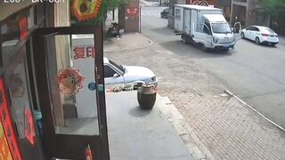 Pedestrian's Worst Nightmare: Walking on Sidewalk, Following All Rules, Still Gets Cr