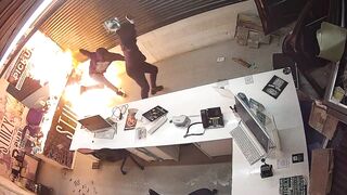 Arsonists set themselves on fire trying to torch cannabis shop in Michigan