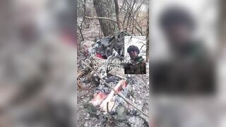 Ukrat films his friend after a zombie attack.