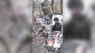 Ukrat films his friend after a zombie attack.