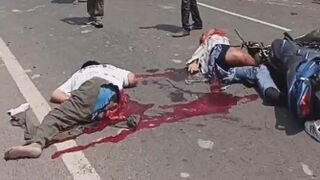 Motorcyclists Dismembered And Killed In traffic Accident