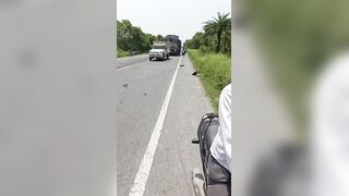 Motorcyclists Dismembered And Killed In traffic Accident