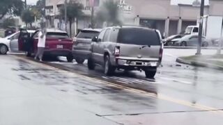 Houston Idiot Plays Bumper Cars With Real Cars, Ends With Police Cruiser As His Final