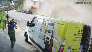 Devastating Truck Crash Destroys Cars and Church Wall in Nova Friburgo, Killing Three