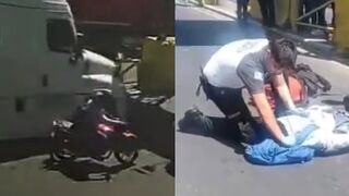 CCTV Captures Instant Death Of Biker In Guatemala