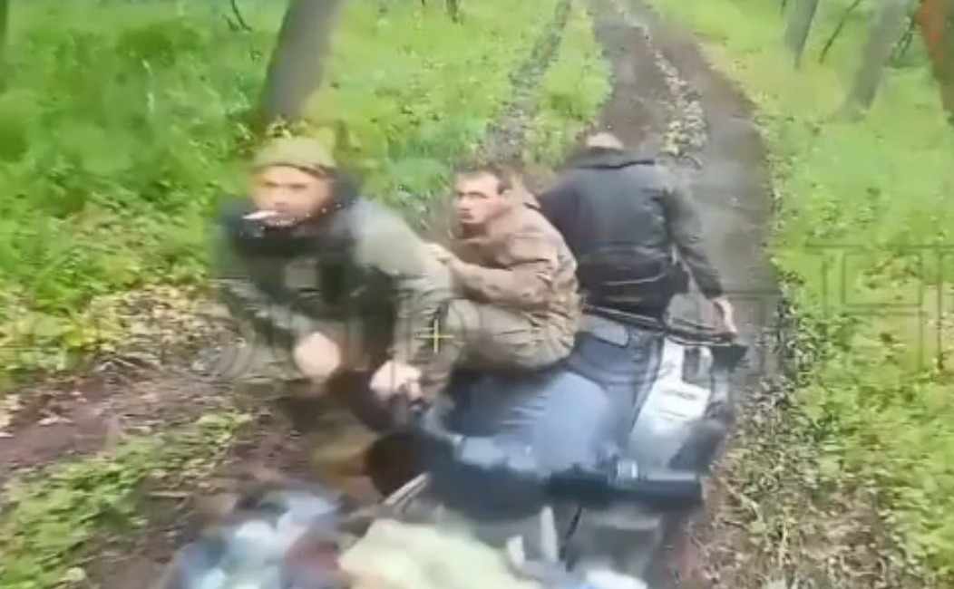 Ukr friends droned on an ATV ride.