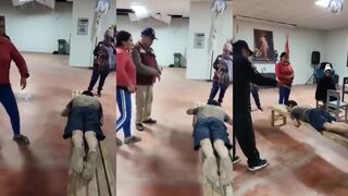Cattle Thief Punished By Farmers In Peru