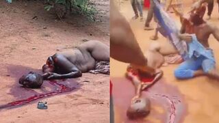 Sicko Beheaded His Mother After A Dispute Over A Food