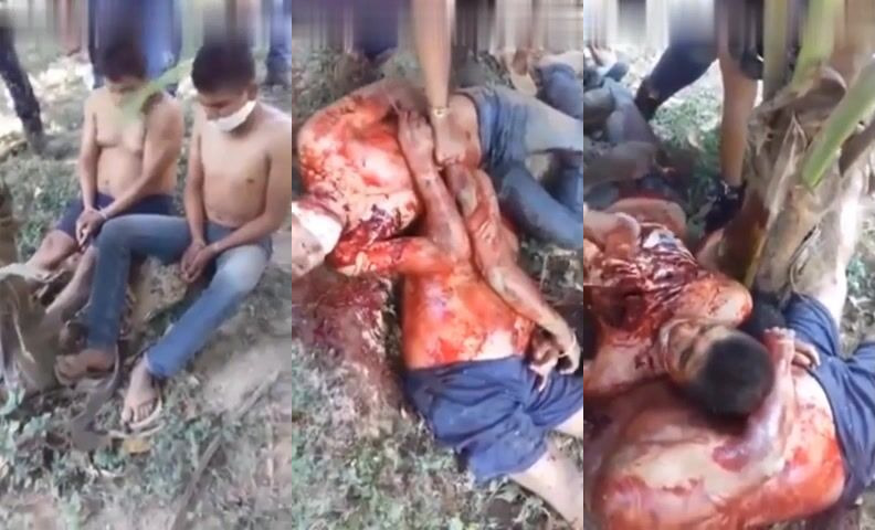 Classic: Execution of Father and son (No Mercy In Mexico)