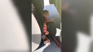Horrific Death: Elderly Man Crushed to Pulp by Asphalt Roller