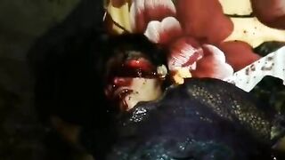 Classic: Ms. Pacman video (Woman with her mutilated face)