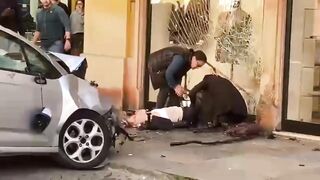 Man in Car Attack on Modena Crowd Injures Eight, Then Tries to Stab Bystanders