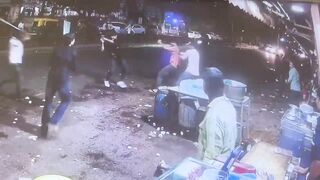 Terrifying Assault: Two Youths Targeted with Sticks and Pipes