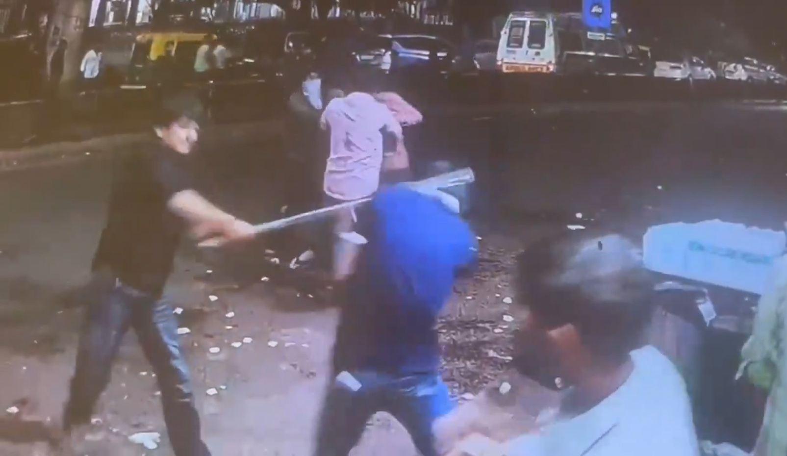 Terrifying Assault: Two Youths Targeted with Sticks and Pipes