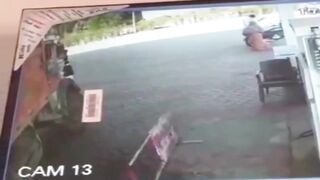 Woman Seriously Injured After Speeding Tipper Crashes Into Petrol Pump