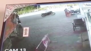 Woman Seriously Injured After Speeding Tipper Crashes Into Petrol Pump
