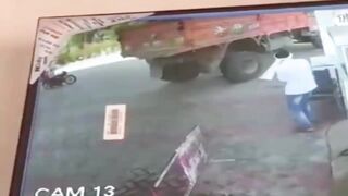 Woman Seriously Injured After Speeding Tipper Crashes Into Petrol Pump