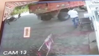Woman Seriously Injured After Speeding Tipper Crashes Into Petrol Pump