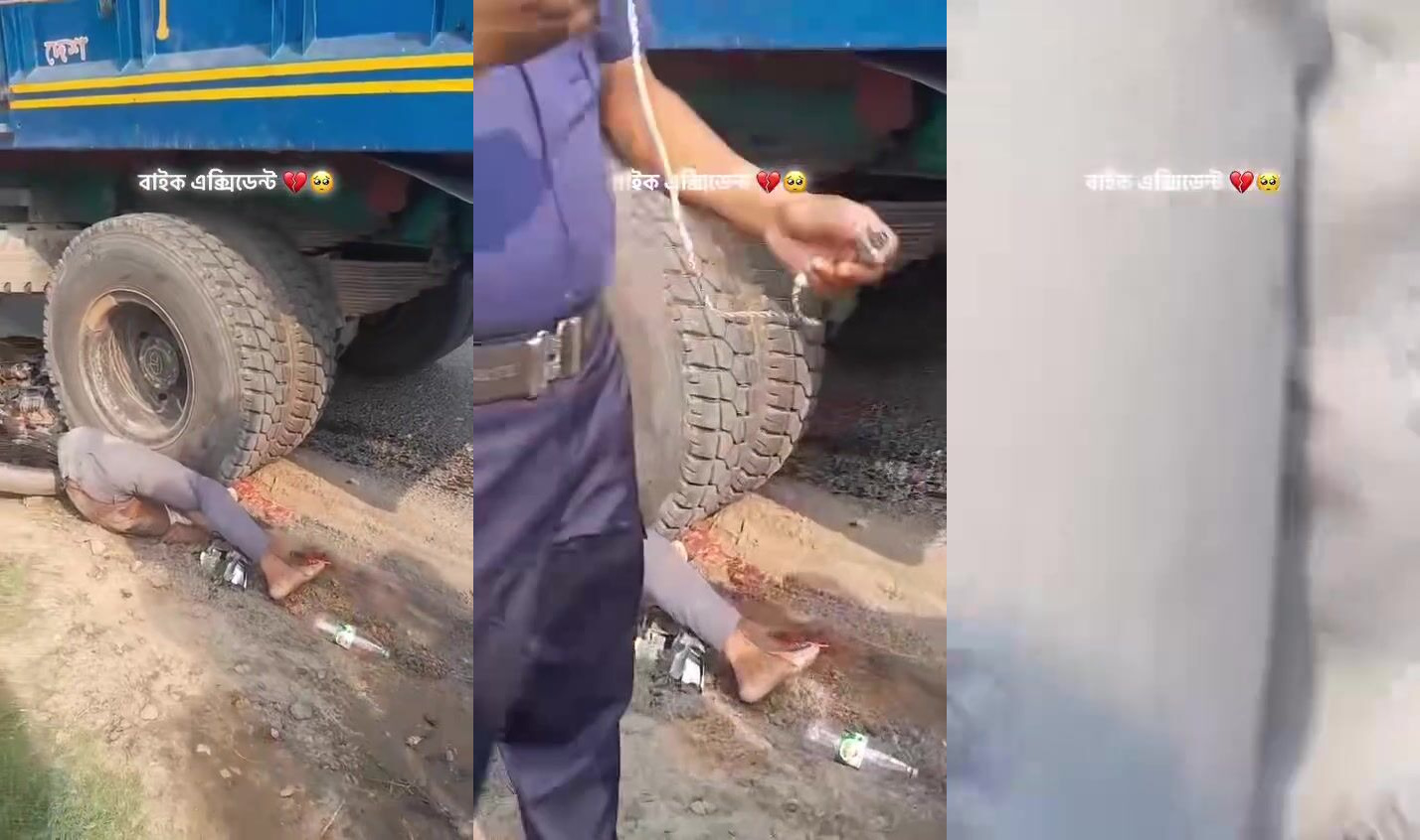 Run over by track and awful music
