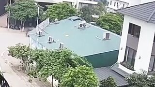 Man Thought He Was Installing AC, Turns Out He Was Testing Explosive Compressor