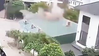 Man Thought He Was Installing AC, Turns Out He Was Testing Explosive Compressor