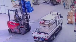 Forklift Driver Crushes Woman to Death in Horrific Loading Accident