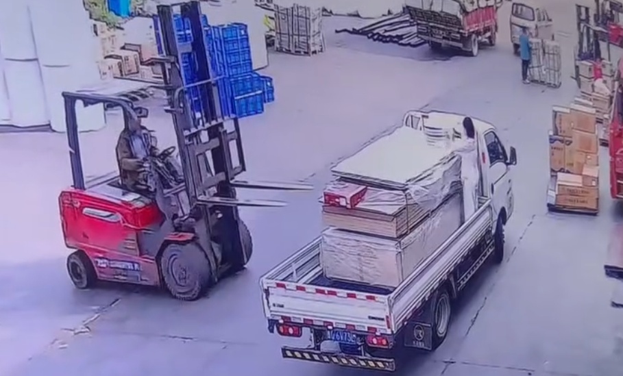 Forklift Driver Crushes Woman to Death in Horrific Loading Accident