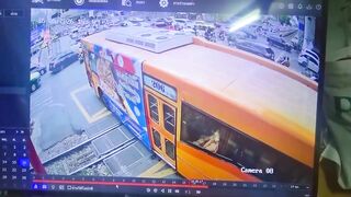 8 Dead, 32 Injured After Freight Train Crashes Into Bangkok Bus, Engulfing It in Flam