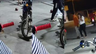 Severed head left at gas station