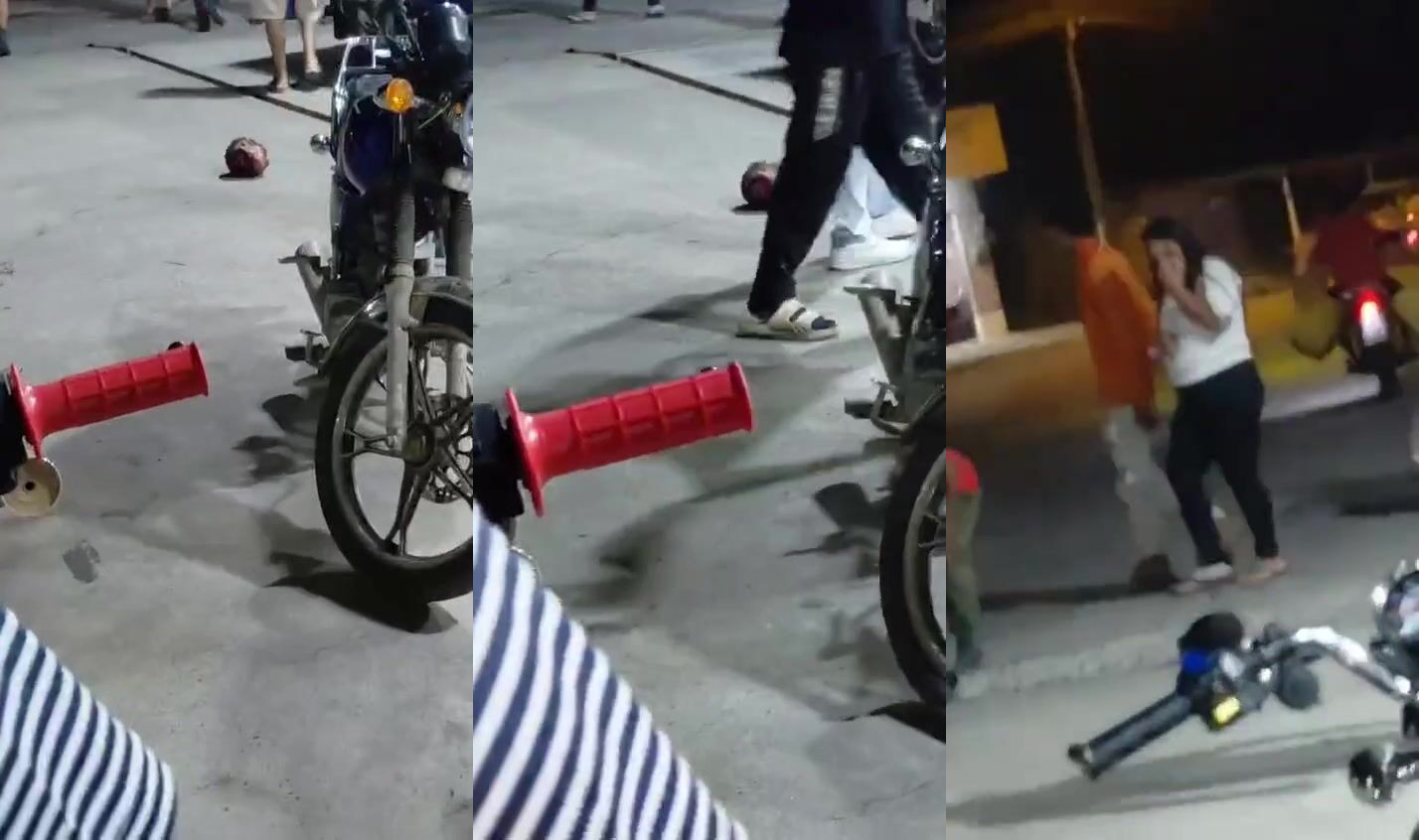 Severed head left at gas station