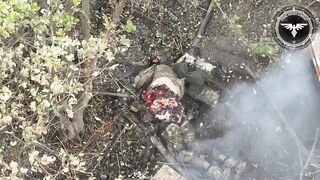 Nasty Russian Savagely Split in Half. — He's Still Moving!
